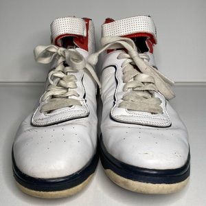 Vintage Fila red, blue and white sneakers